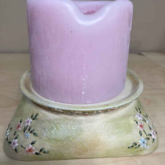 Vintage/Retired PartyLite Terrace Blossom Collection Candle Holder - Picture 7 of 14